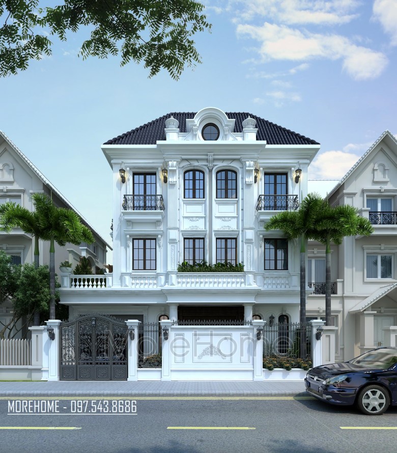 Tư vấn xây dựng nhà biệt thự mini theo phong cách châu Âu